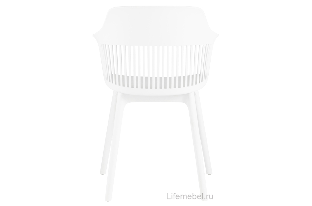 Пластиковое кресло Крокус белое