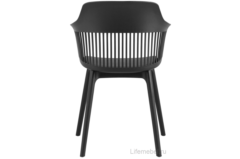 Пластиковое кресло Крокус черное