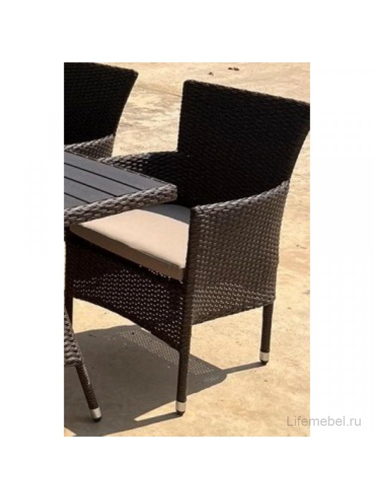 Кресло из ротанга AM-196B коричневое