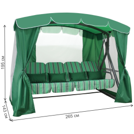 Качели садовые Дефа Люси Люкс