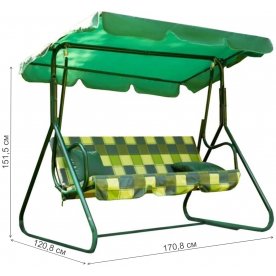 Качели садовые Фьюджи с1101