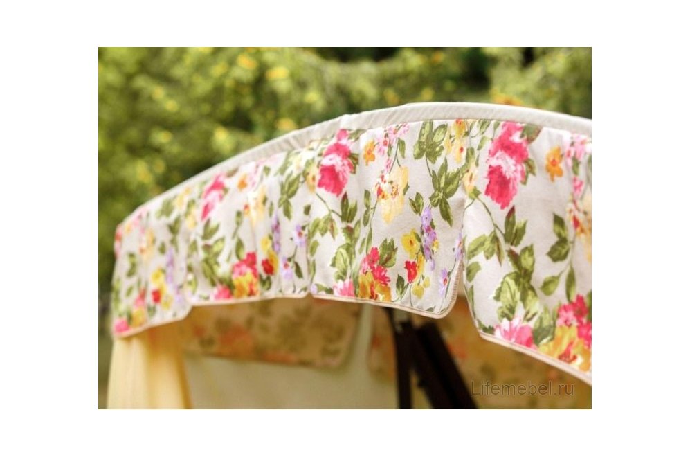 Качели садовые Саванна flower с1205 четырехместные
