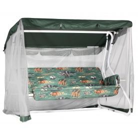 Садовые качели Kuba с антимоскитной сеткой