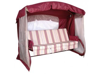 Садовые качели Midnight красные