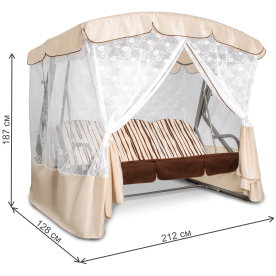 Качели садовые Оазис Премиум