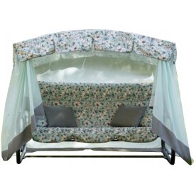 Садовые качели Турин Премиум FLOWER