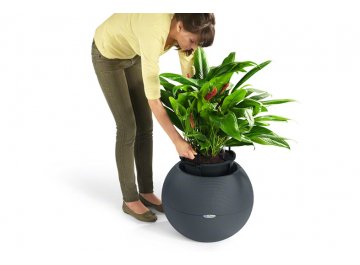 Кашпо Lechuza 13344 LECHUZA-PURO Color 50 серый