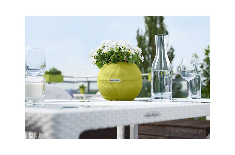 Кашпо Lechuza 13361 LECHUZA-PURO Color 20 Светло-Голубое