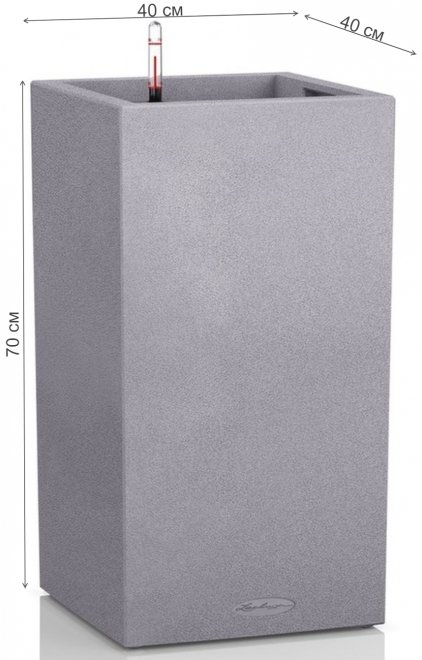 Кашпо Канто Стоун 40 13620 серый