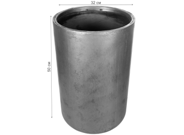 Кашпо Крисмас Высокое V-XMAS-GLD-32