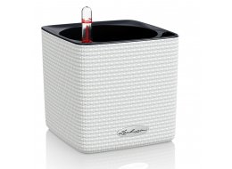 Кашпо Lechuza 13380 CUBE Color 14 белый