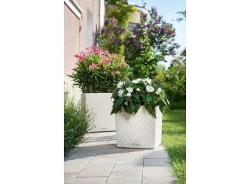 Кашпо Lechuza 15380 CUBE Cottage 40