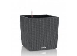 Кашпо Lechuza 15392 CUBE Cottage 50 Гранит