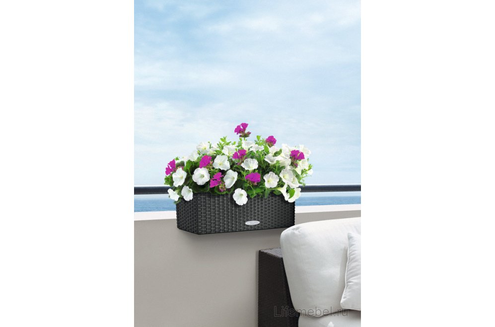Кашпо Lechuza 15602 BALCONERA Cottage 50 Гранит