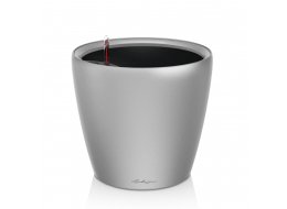 Кашпо Lechuza 16088 CLASSICO LS 43 Серебристый металлик