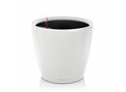 Кашпо Lechuza 16100 CLASSICO LS 50 Белый блестящий