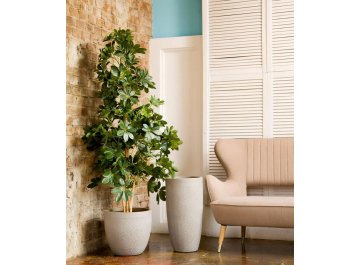 Кашпо Лотус Круглое D26.5 H24.5 MESHR26-T