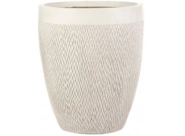 Кашпо Лотус Высокое Круглое D36 H42.5 MESHRV36-AW