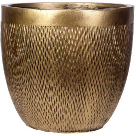 Кашпо Лотус Высокое Круглое D38 H72 MESHV38-AW