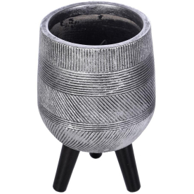 Кашпо Страйп WSTRIPR-20-SLV