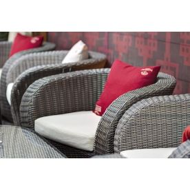 Комплект для отдыха из ротанга Самбар серый
