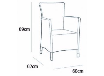 Комплект Keter Rosario balcony set