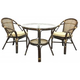 Комплект обеденный Ellena браун