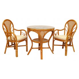 Комплект обеденный LaMokko L коньяк