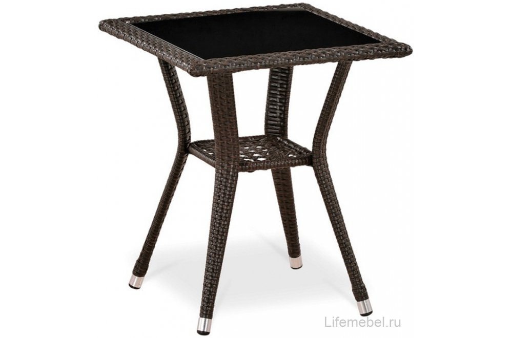 Обеденный комплект из ротанга 2+1 T25A/Y137C-W53 Brown 2Pcs