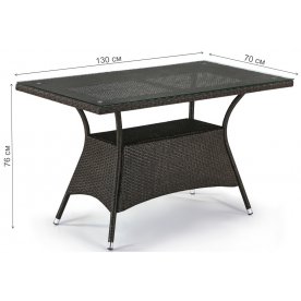 Обеденный комплект 4+1 T198D Y137C-W53 4Pcs