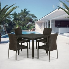 Обеденный комплект 4+1 T257A Y379A-W53 4Pcs