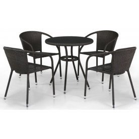 Обеденный комплект 4+1 T282ANS Y137C-W53 4Pcs