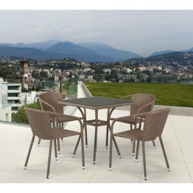 Обеденный комплект 4+1 T282BNT Y137C-W56 4Pcs