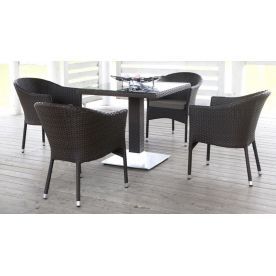 Обеденный комплект 4+1 T606SWT WS2907B 4Pcs