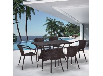 Обеденный комплект 6+1 T198D Y137C-W53 6Pcs