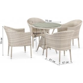 Обеденный комплект T705ANT Y350-W85 4