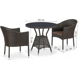 Обеденный комплект T707ANS Y350-W53 2