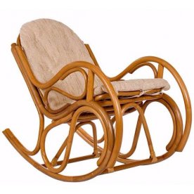 Кресло-качалка Bella с подушкой