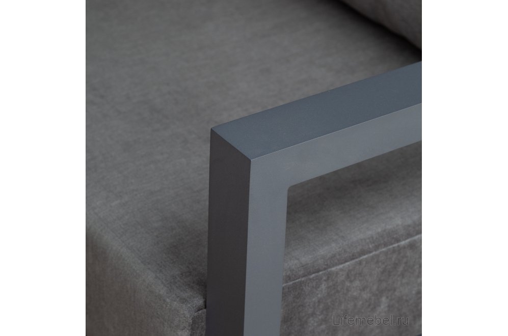 Диван Capri правый 190 antracite grey