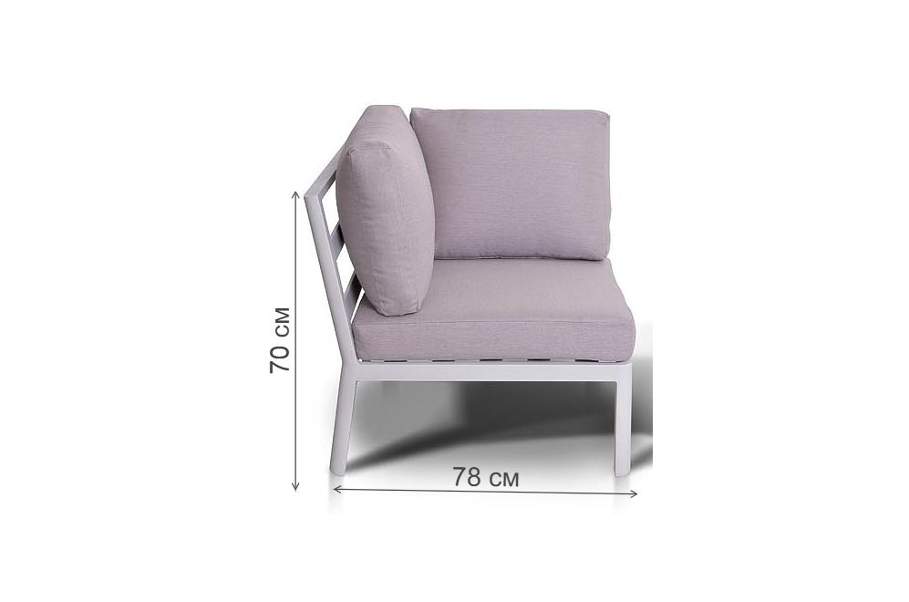 Металлическое кресло Юджина