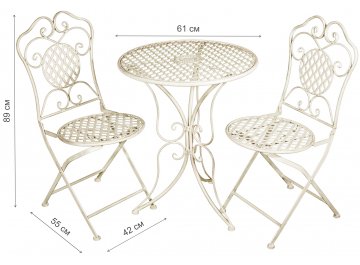 Кофейный комплект из металла Романа