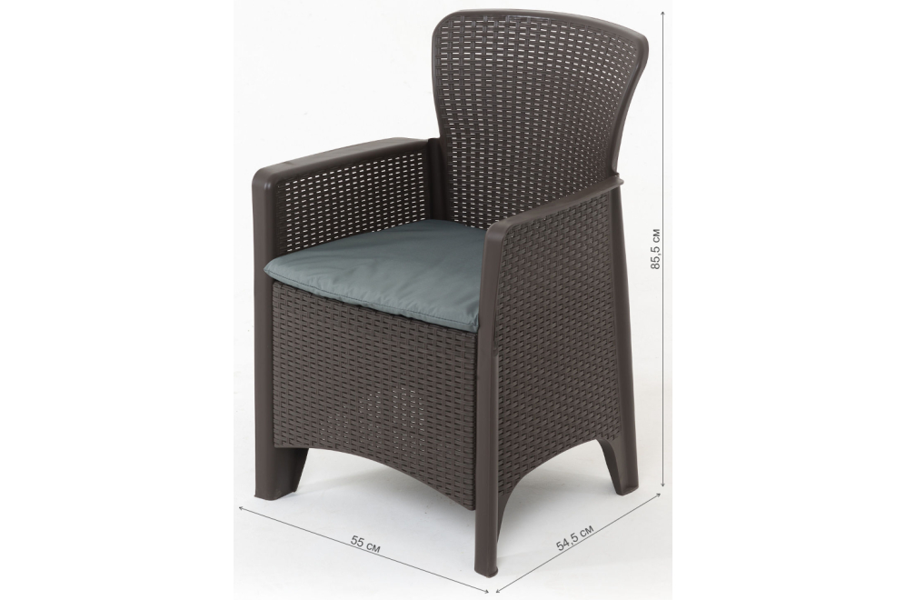 Кофейный комплект из ротанга SF3-2P