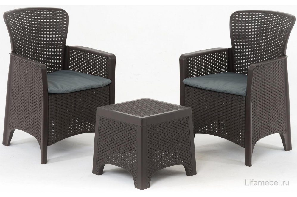 Кофейный комплект из ротанга SF3-2P