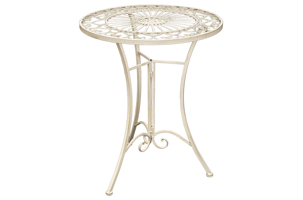 Кофейный комплект Мирона с узором белый