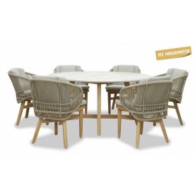 Комплект деревянной мебели Mali натуральный