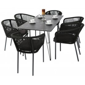 Обеденный комплект из металла Gwinhul