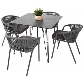 Обеденный комплект из металла Laitma