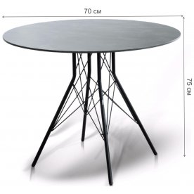 Обеденный комплект из металла Rodietta