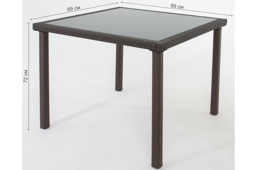 Обеденный комплект из ротанга F0824