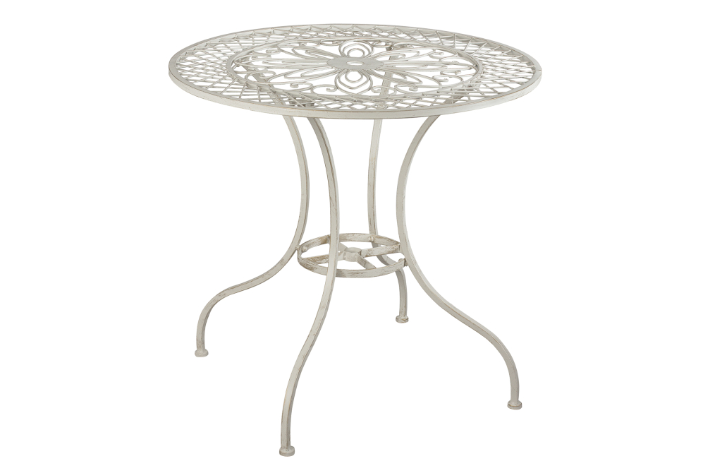 Обеденный комплект Роза белый